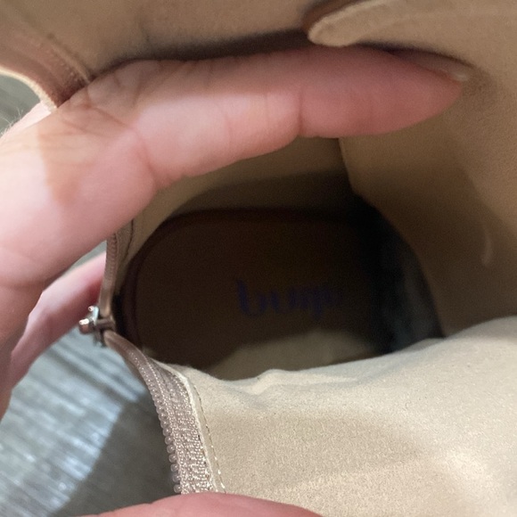 NWT BURJU Moment Nude Open Toe Lace Up Ankle Boots | Size 5.5 - Picture 9 of 12